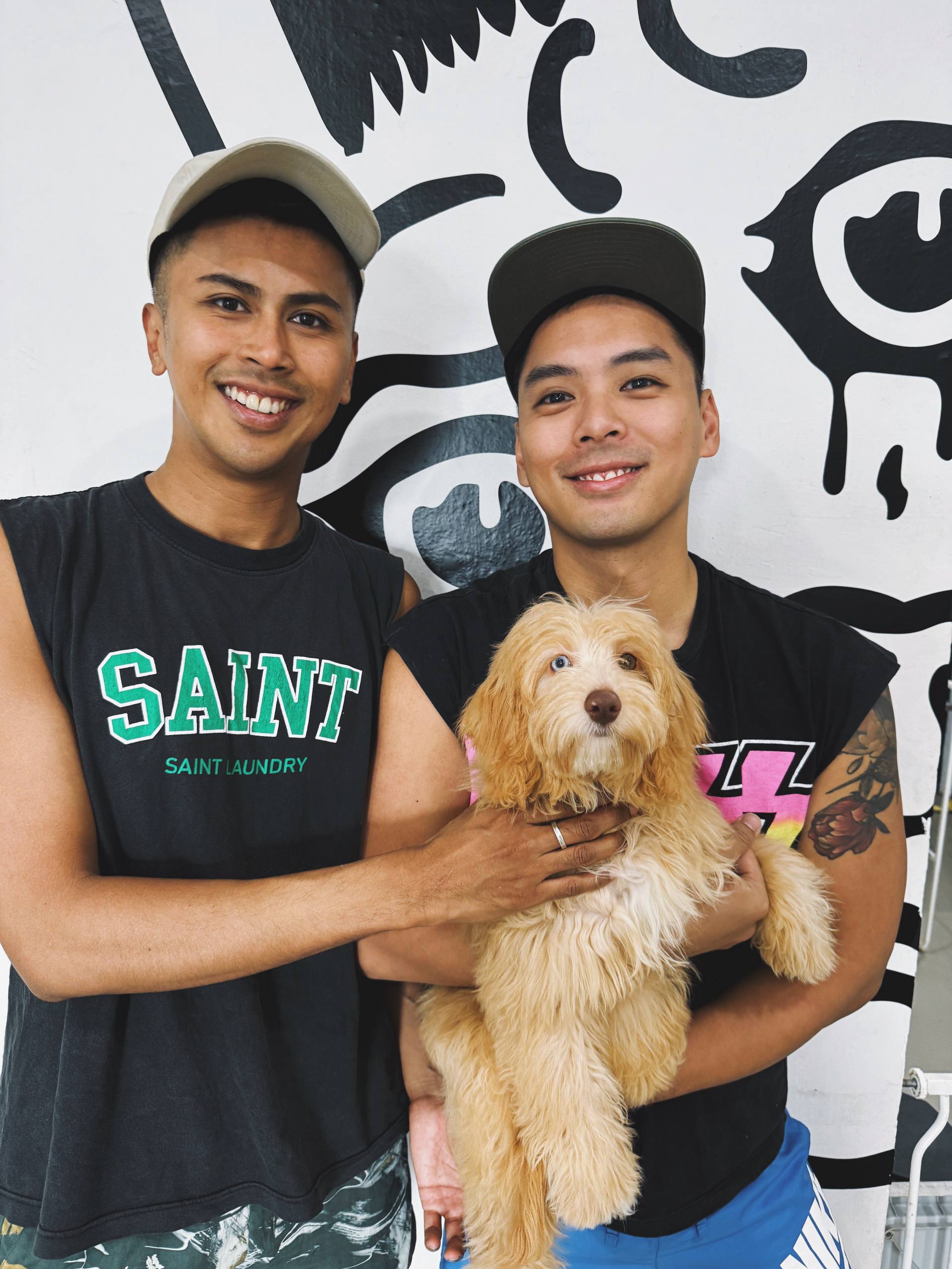 Hello Human puppies and kittens owner portrait 8